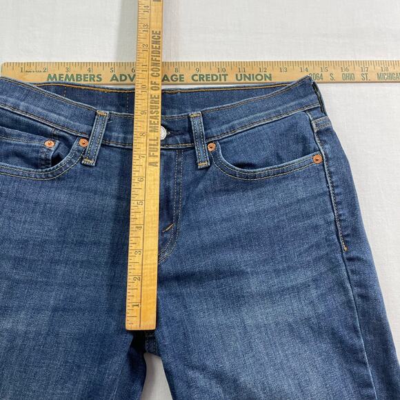Levi's 511 Slim Tapered Jeans size 28 x 32 Red Tab Dark Wash - Picture 5 of 9
